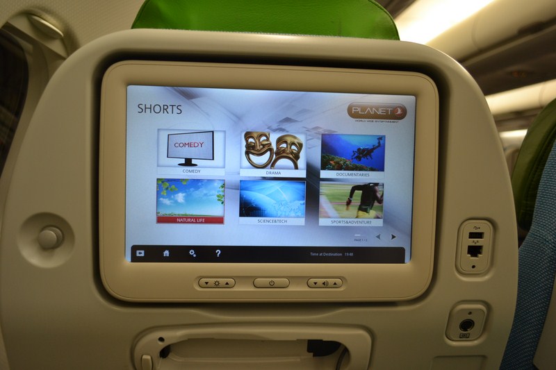 Tv on the plane Tv on the plane