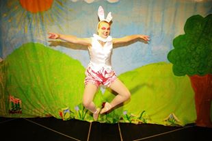 Dancing rabbit from Alice in Wonderland 