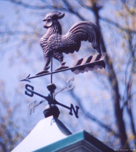 Weathervane - Photo of a weathervane I took sometime last year-- yes, it's really a photograph, not an illustration.