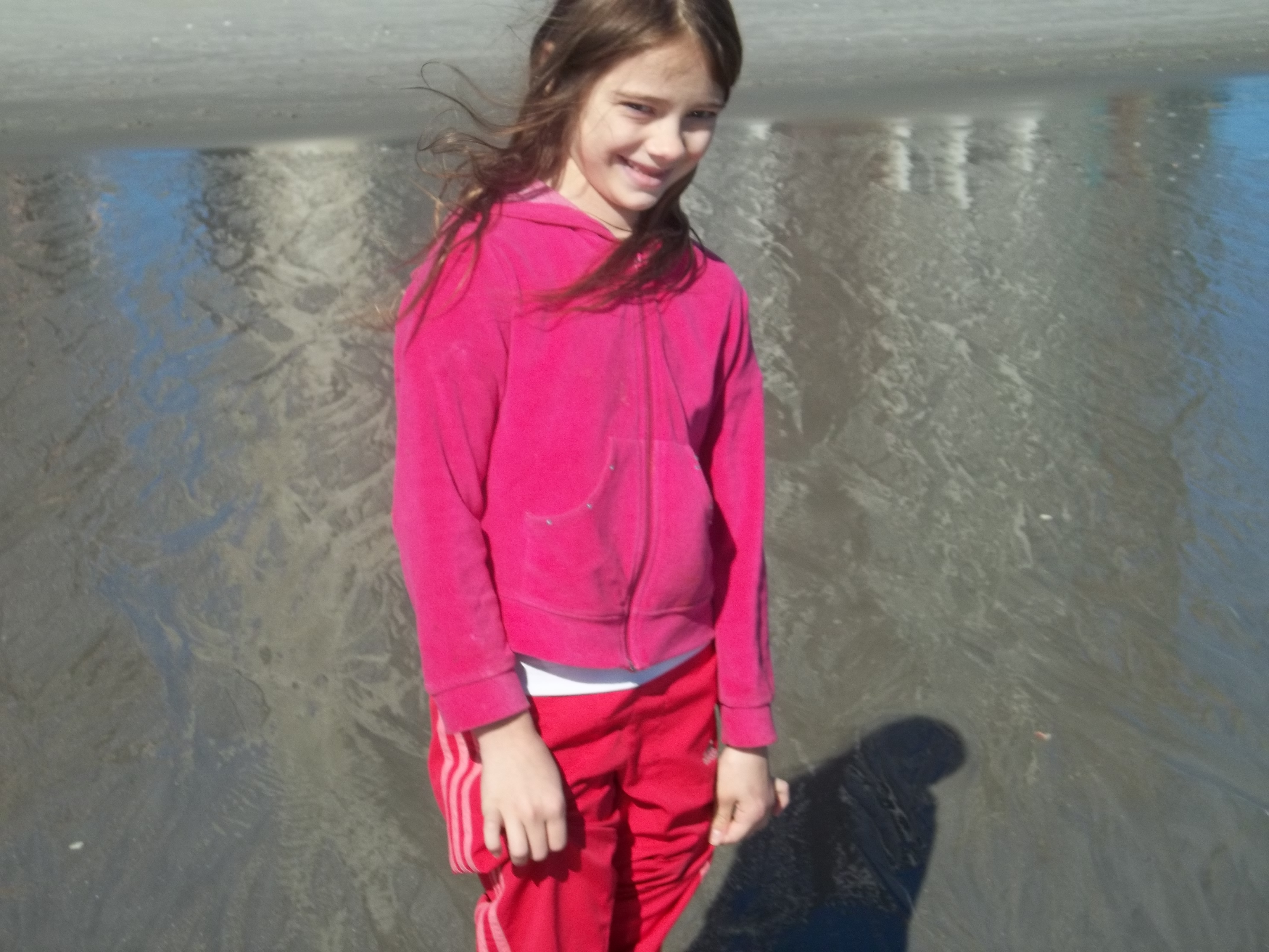 Daughter #2 on the beach