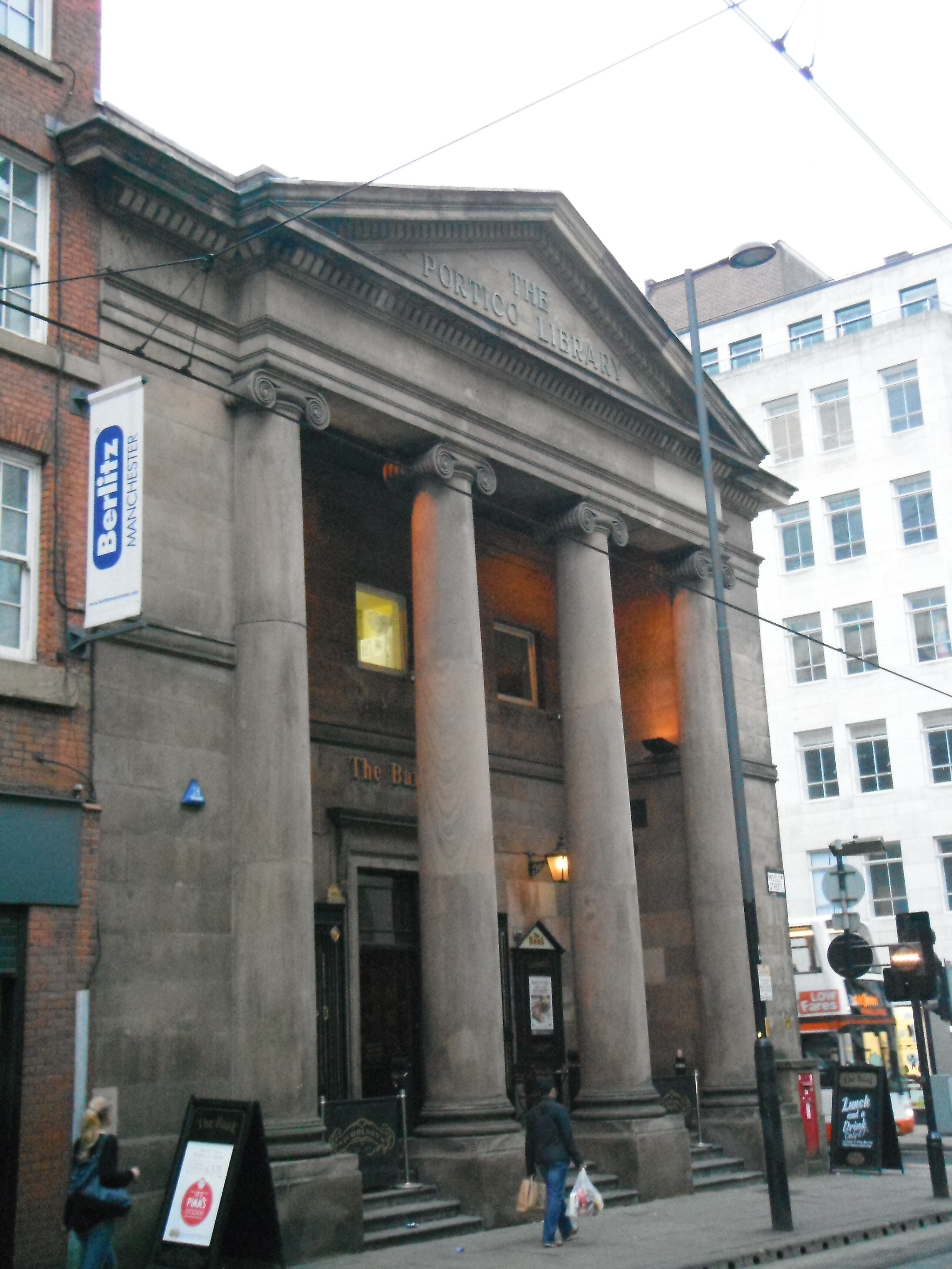 Photo taken by me – The Bank pub, Manchester, used for the science fiction meeting.