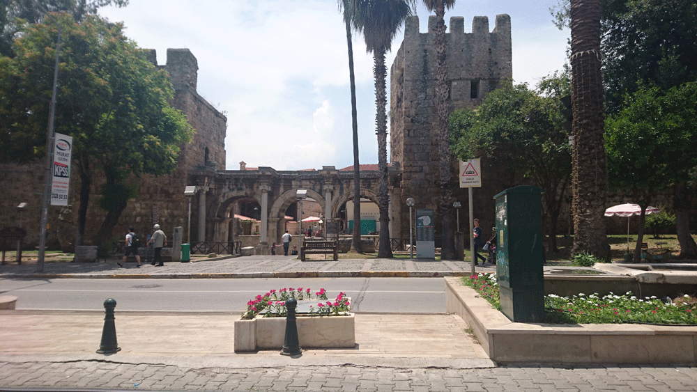 Hadrian's Gate in Antalya