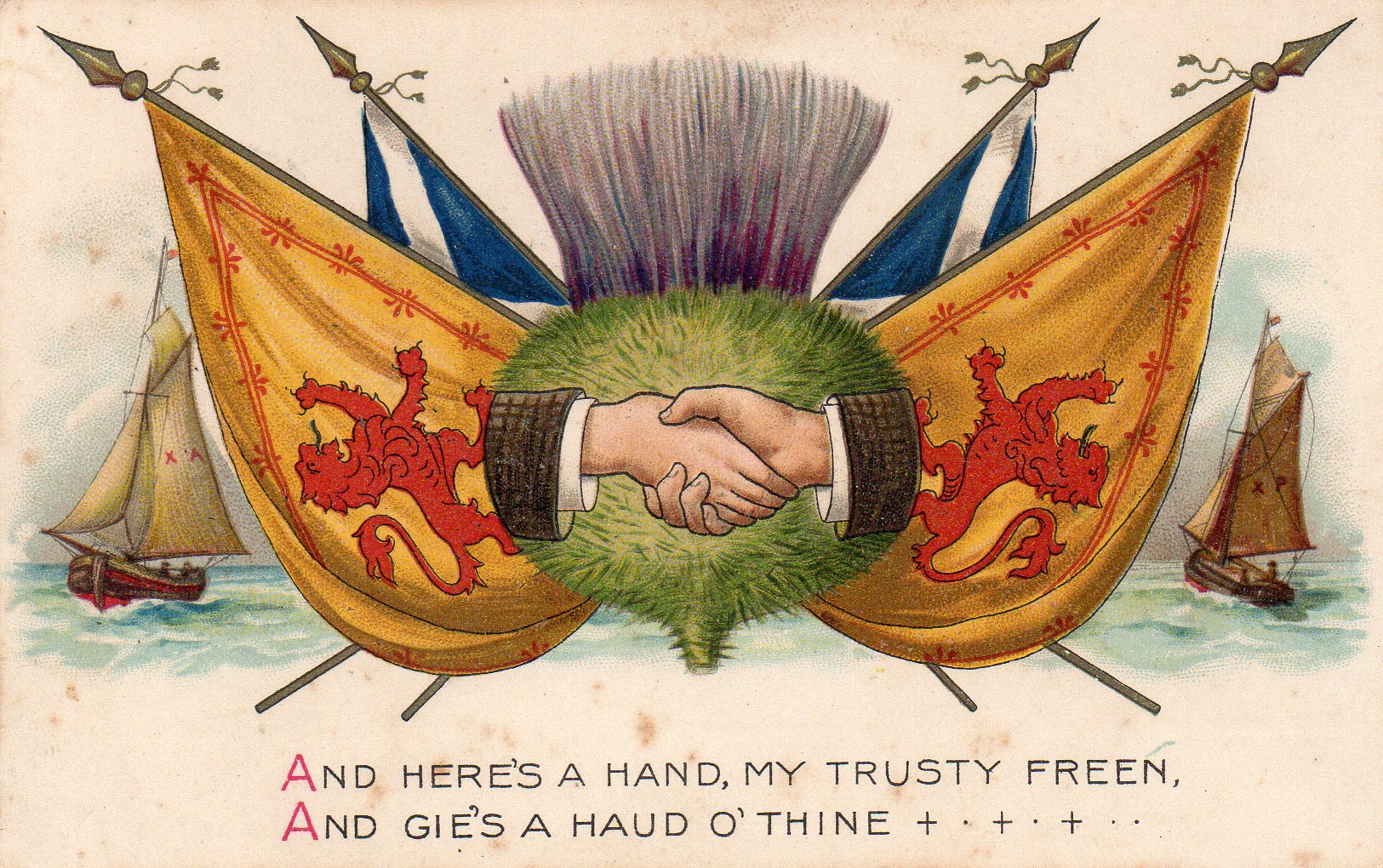 Postcard from the collection of Val Mills