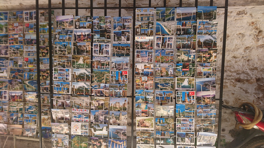 Postcard display