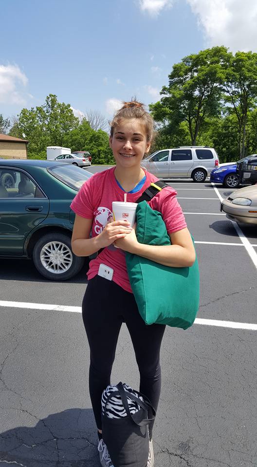Grand daughter Faith leaving for Guatemala