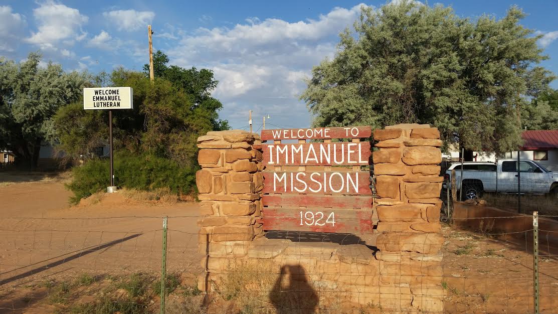 Immanuel Mission entrance Immanuel Mission entrance
