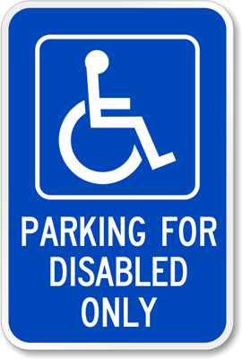 Disabled Only