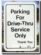 drive through - drive through