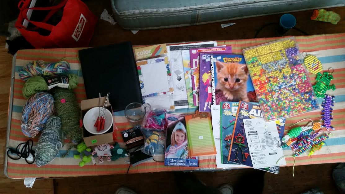 Yard sale bargains Yard sale bargains