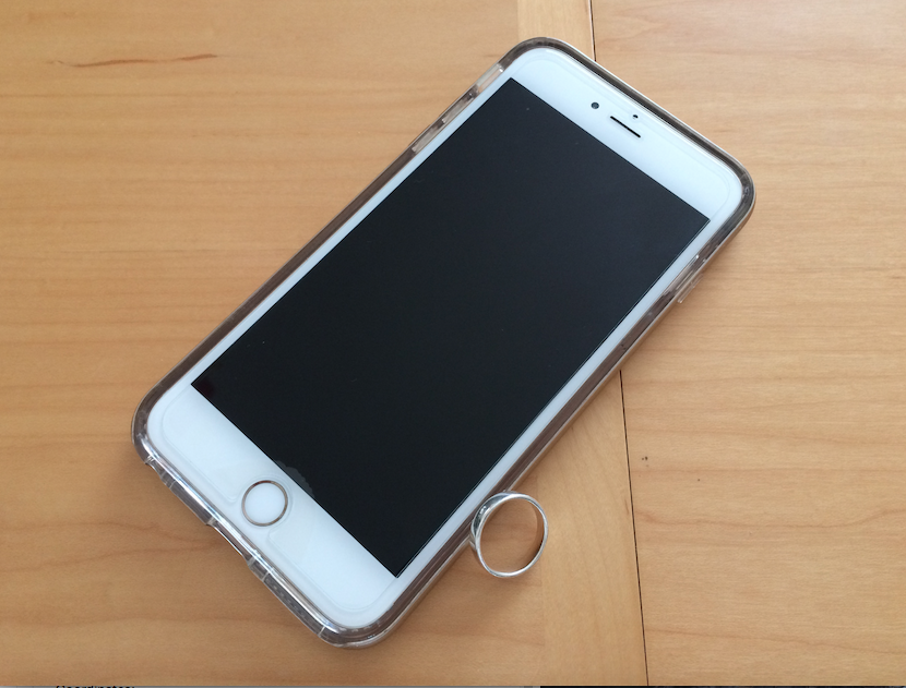 Apple iPhone 6 Plus + Sterling Silver Band Ring