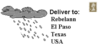 Storm mailed to Texas.