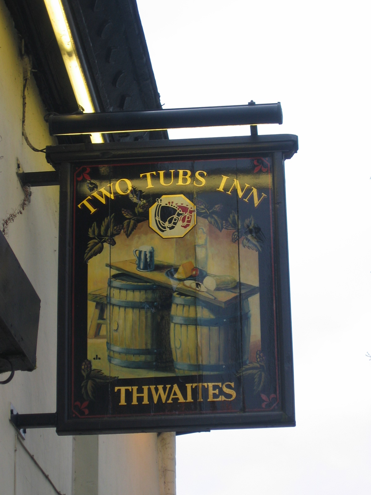 photo taken by me - pub sign photo - The Two Tubs Bury Lancashire photo taken by me - pub sign photo - The Two Tubs Bury Lancashire