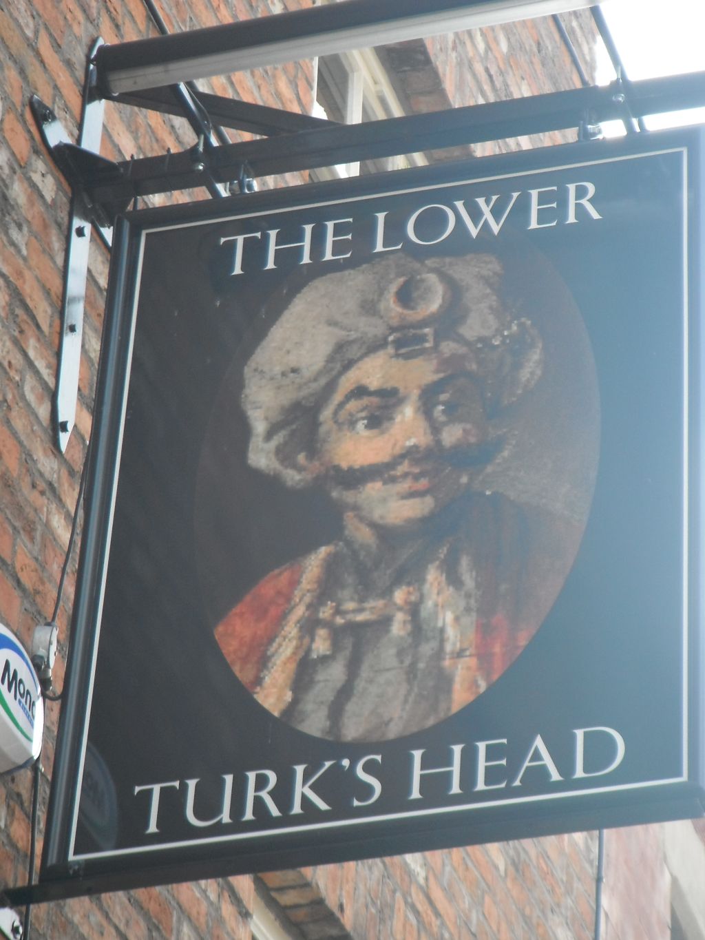 Photo taken by me - Pub Sign - The Lower Turks Head Manchester