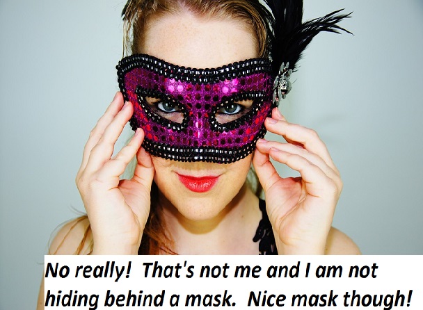 woman with mask woman with mask