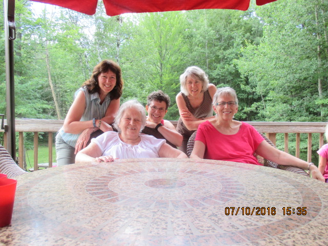 © 2016 Marsha Musselman My mom with her four girls. I have two brothers not included here. © 2016 Marsha Musselman My mom with her four girls. I have two brothers not included here.