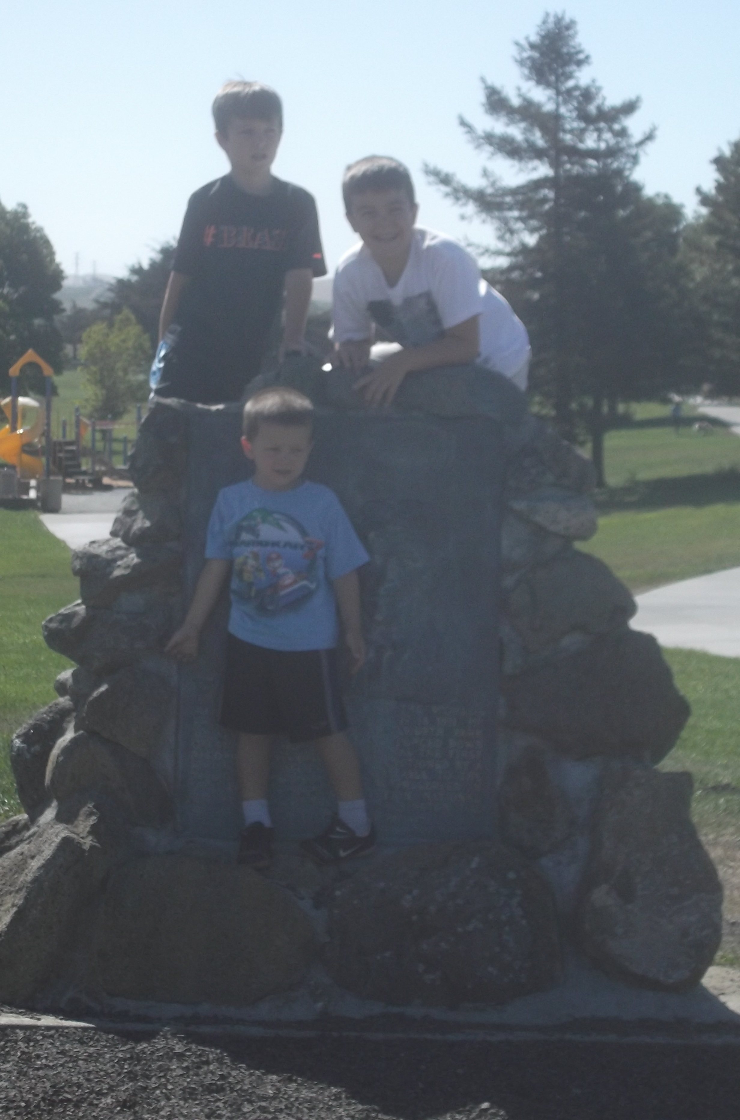 My three nephews at the park 7-13-16 My three nephews at the park 7-13-16