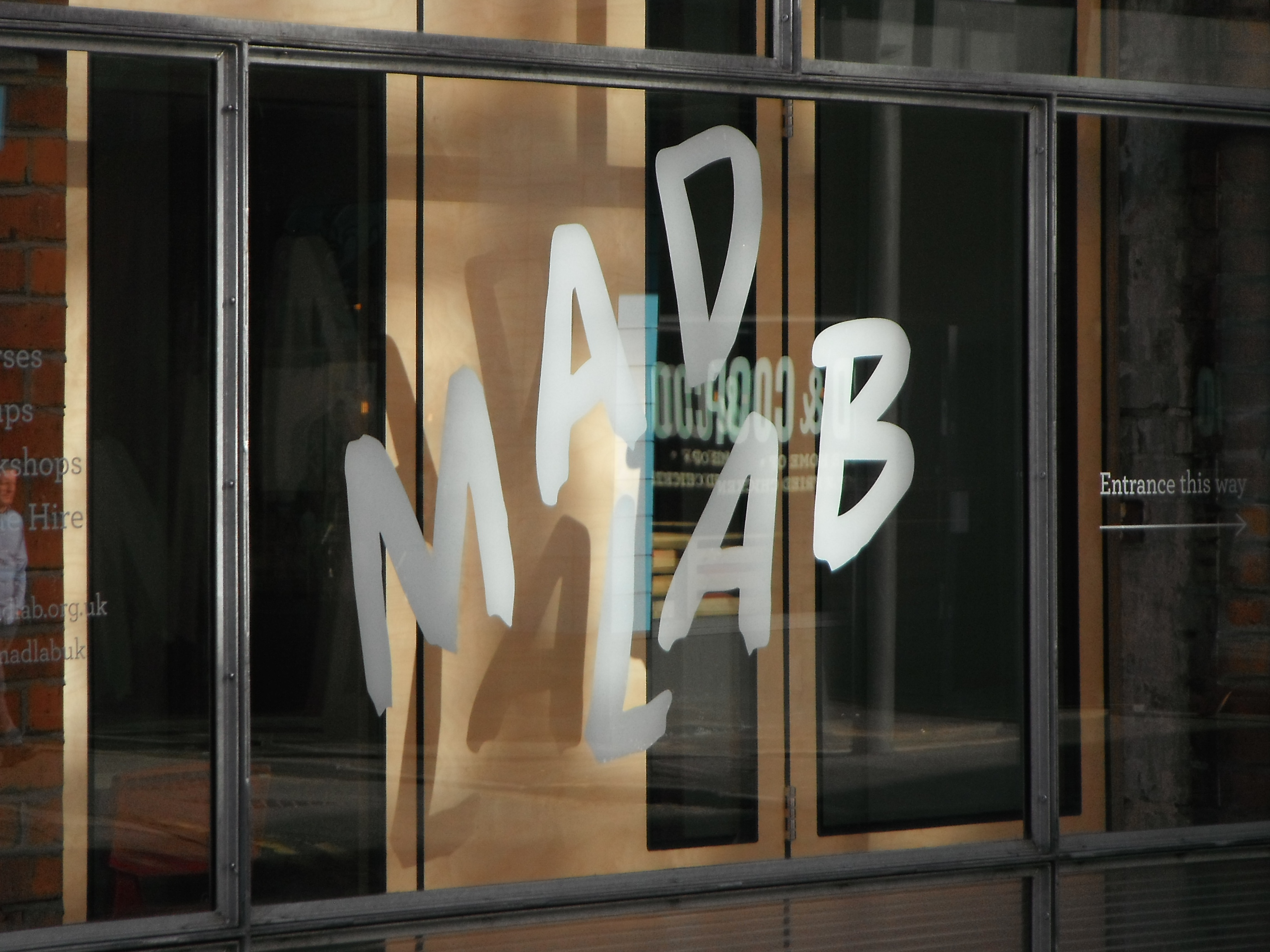 Photo taken by me – Manchester Mad Lab 