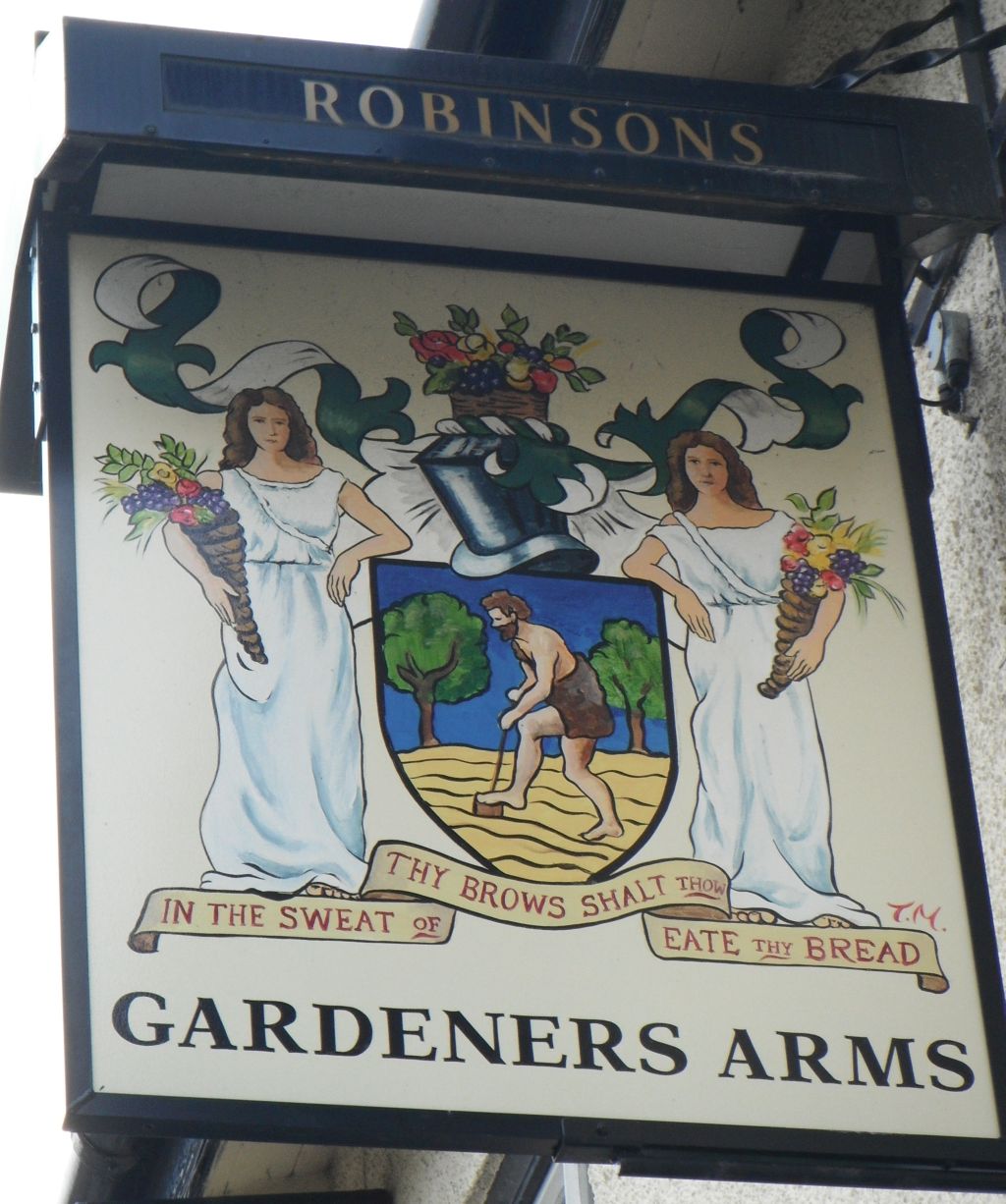 Photo taken by me – pub sign for The Gardeners Arms - Wythenshawe Manchester