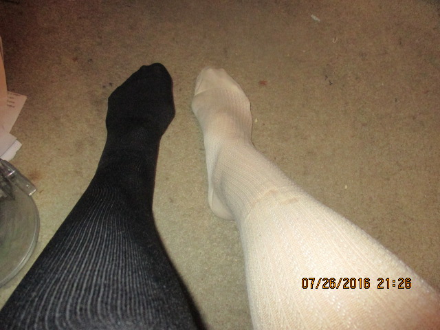 © Marsha Musselman 2 types of support stocking I wear/own © Marsha Musselman 2 types of support stocking I wear/own