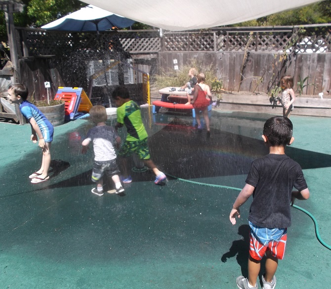 Photo I took of some of the children playing in the sprinkler at work, 7-29-16 Photo I took of some of the children playing in the sprinkler at work, 7-29-16