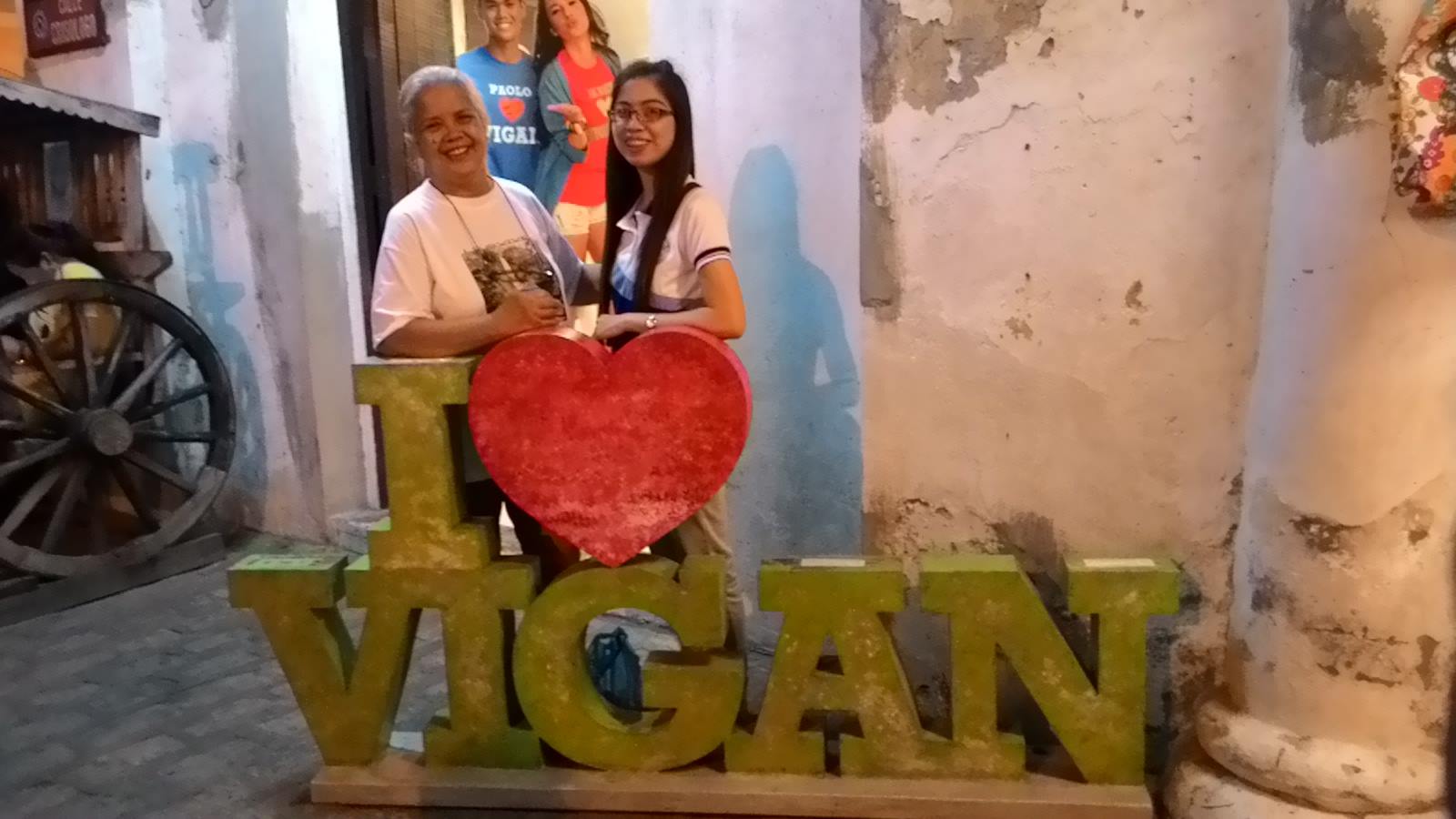 My mom and I on our visit in Vigan, Ilocos