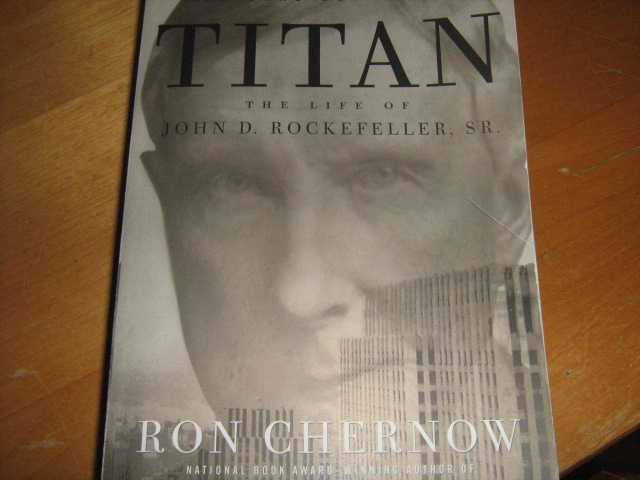 John D. Rockefeller,  Titan, book, history,