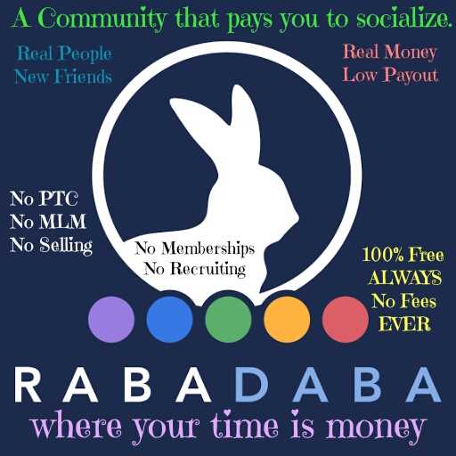 Rabadaba, where your time is worth money.
