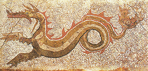 mosaic art dragon mosaic art dragon