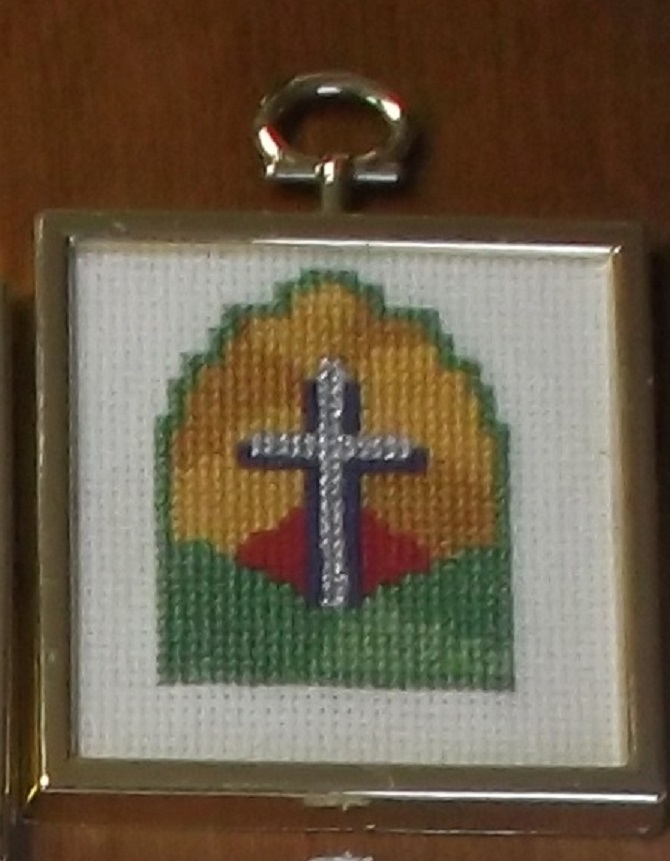 Counted cross stitch piece created by me--photo taken by me Counted cross stitch piece created by me--photo taken by me