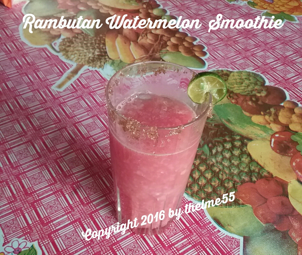 Rambutan Watermelon Smoothie by @thelme55 Rambutan Watermelon Smoothie by @thelme55