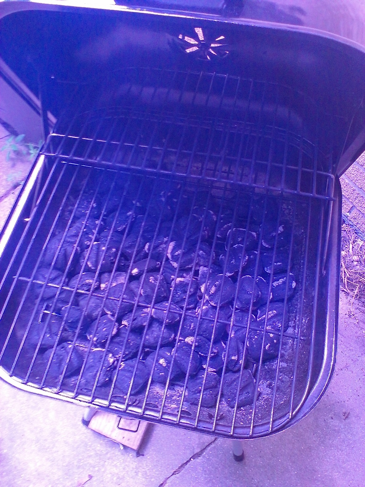 Charcoal cooking taken with my tablet. © Marsha Musselman 2016. Charcoal cooking taken with my tablet. © Marsha Musselman 2016.
