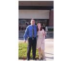 wedding pic - me and my husband on our wedding day