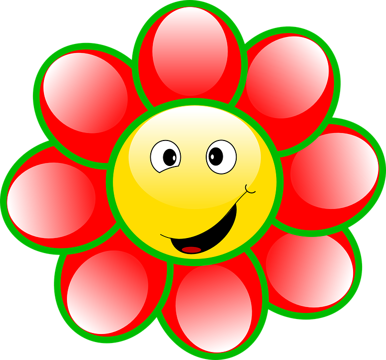 https://pixabay.com/en/smiley-flower-face-goofy-smile-25612/ https://pixabay.com/en/smiley-flower-face-goofy-smile-25612/