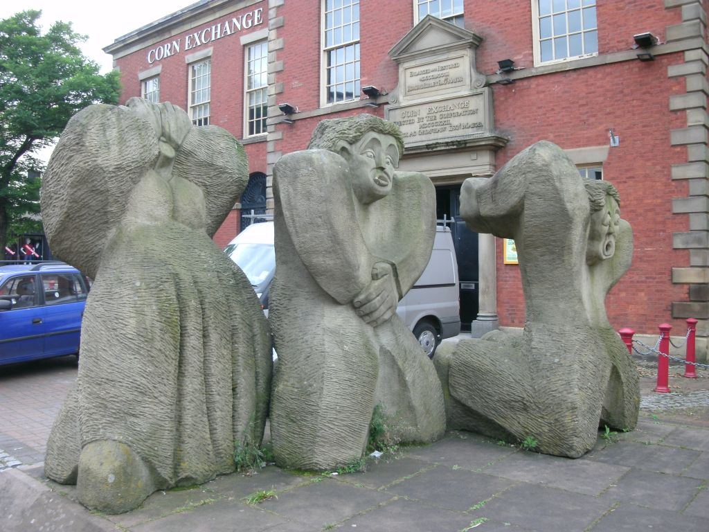 execution victims statue - Preston, taken by me