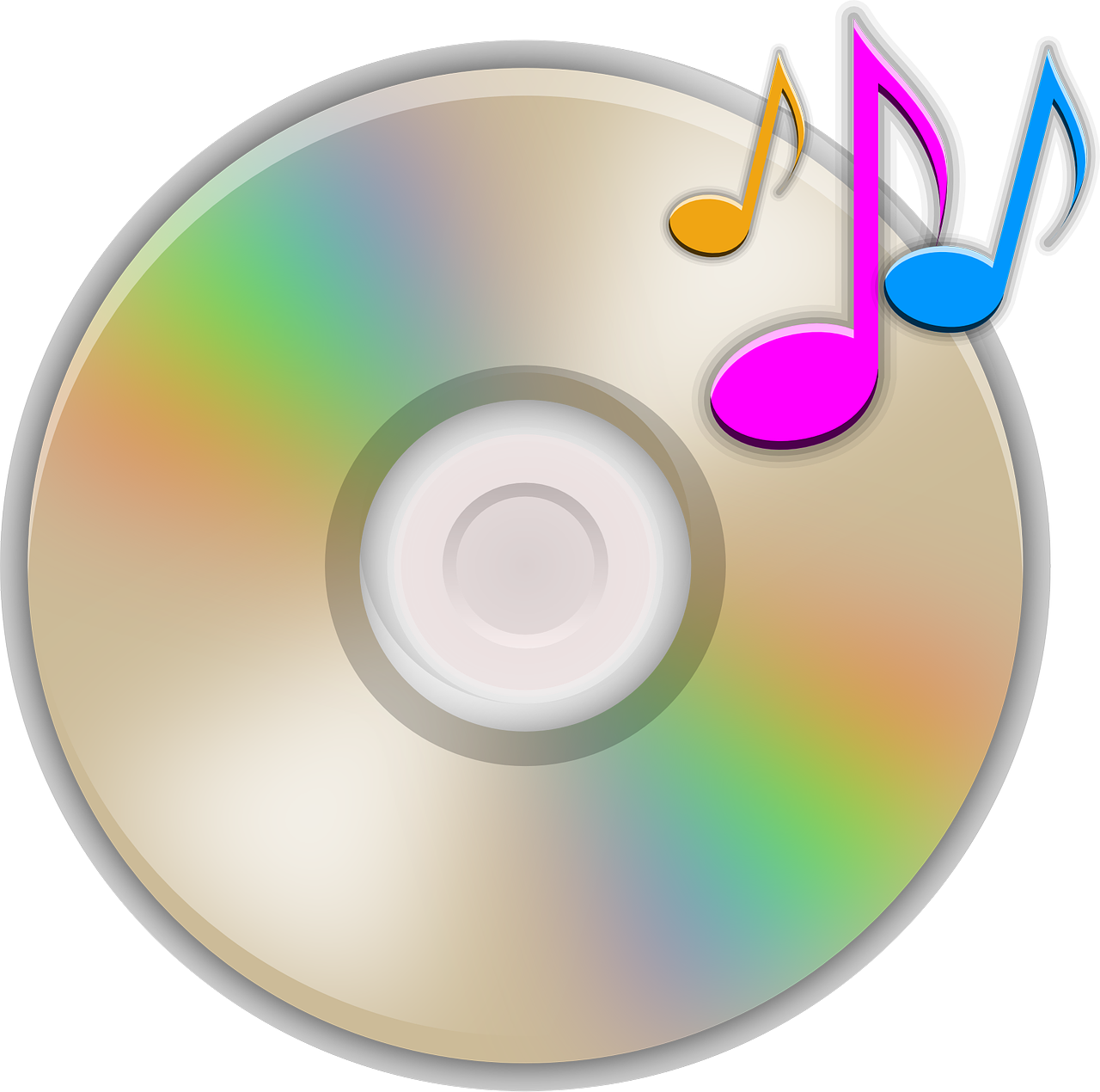 https://pixabay.com/en/cd-music-audio-notes-mp3-sound-158817/