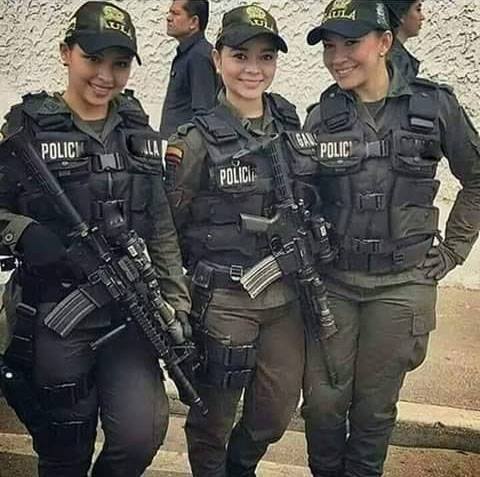 pretty and sexy police