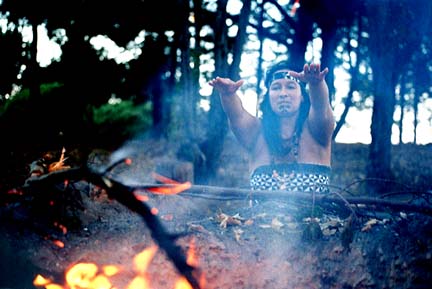 Joyce Gordon Art Gallery Project - This is me as the Firegoddess for an exhibit at the Joyce Gordon Art Gallery. Yes the Fire is real and yes it was very HOT.
