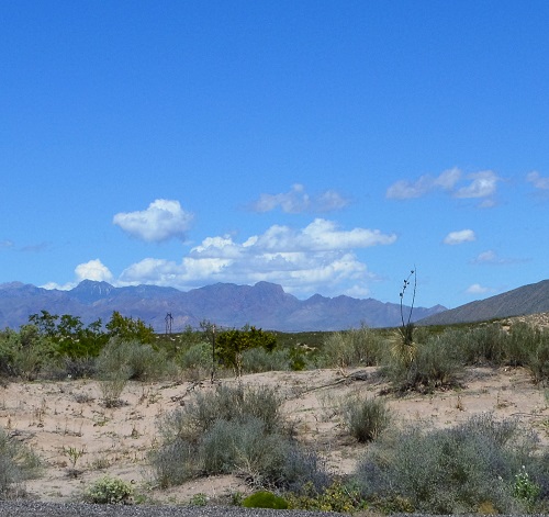 I took this shot 9-13-16 of the mountains around Las Cruces NM