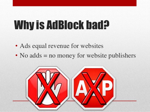 stop ad block