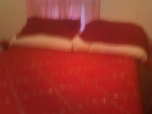 a bed in my house