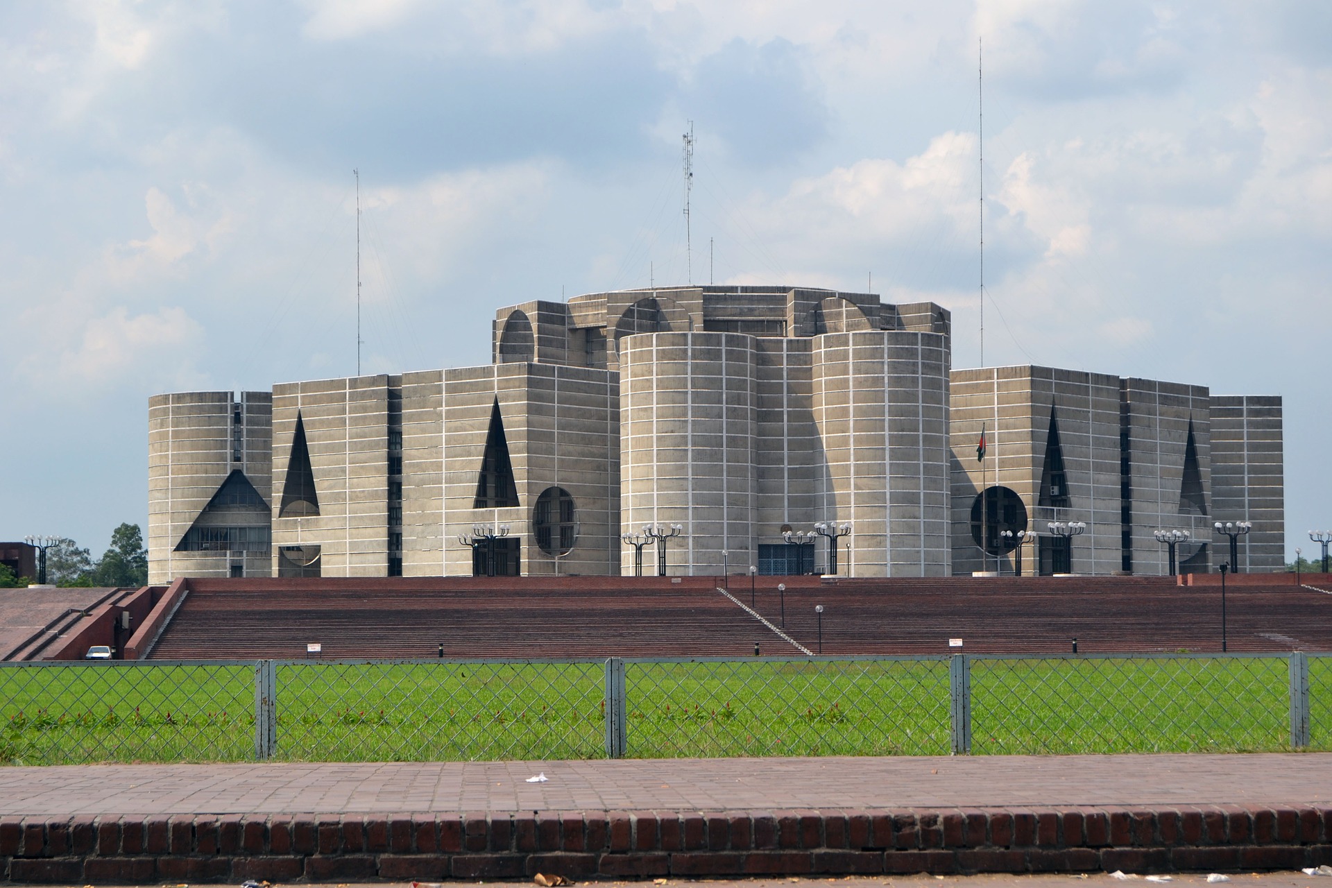 Picture of the Paliament building in Bangladesh Picture of the Paliament building in Bangladesh