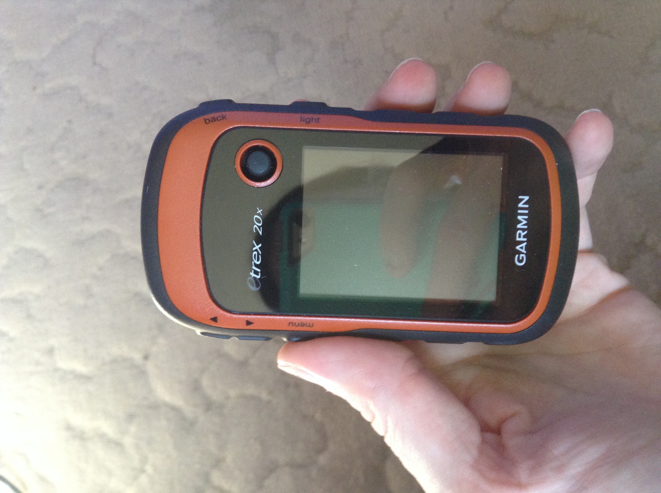 Photo of my new gps