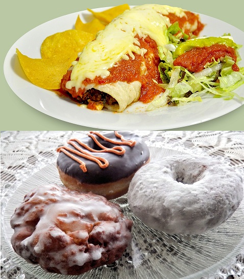 burrito or doughnut burrito or doughnut