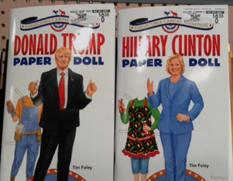 Trump and Hillary- 2016 American Gothic Trump and Hillary- 2016 American Gothic