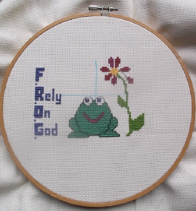 Progress on my current counted cross stitch project.