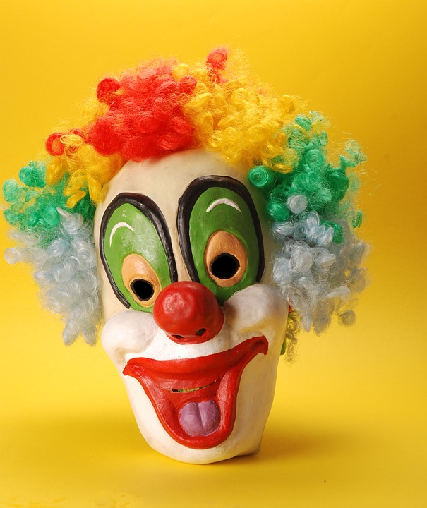 https://pixabay.com/en/clown-mask-happy-face-makeup-1410163/ https://pixabay.com/en/clown-mask-happy-face-makeup-1410163/