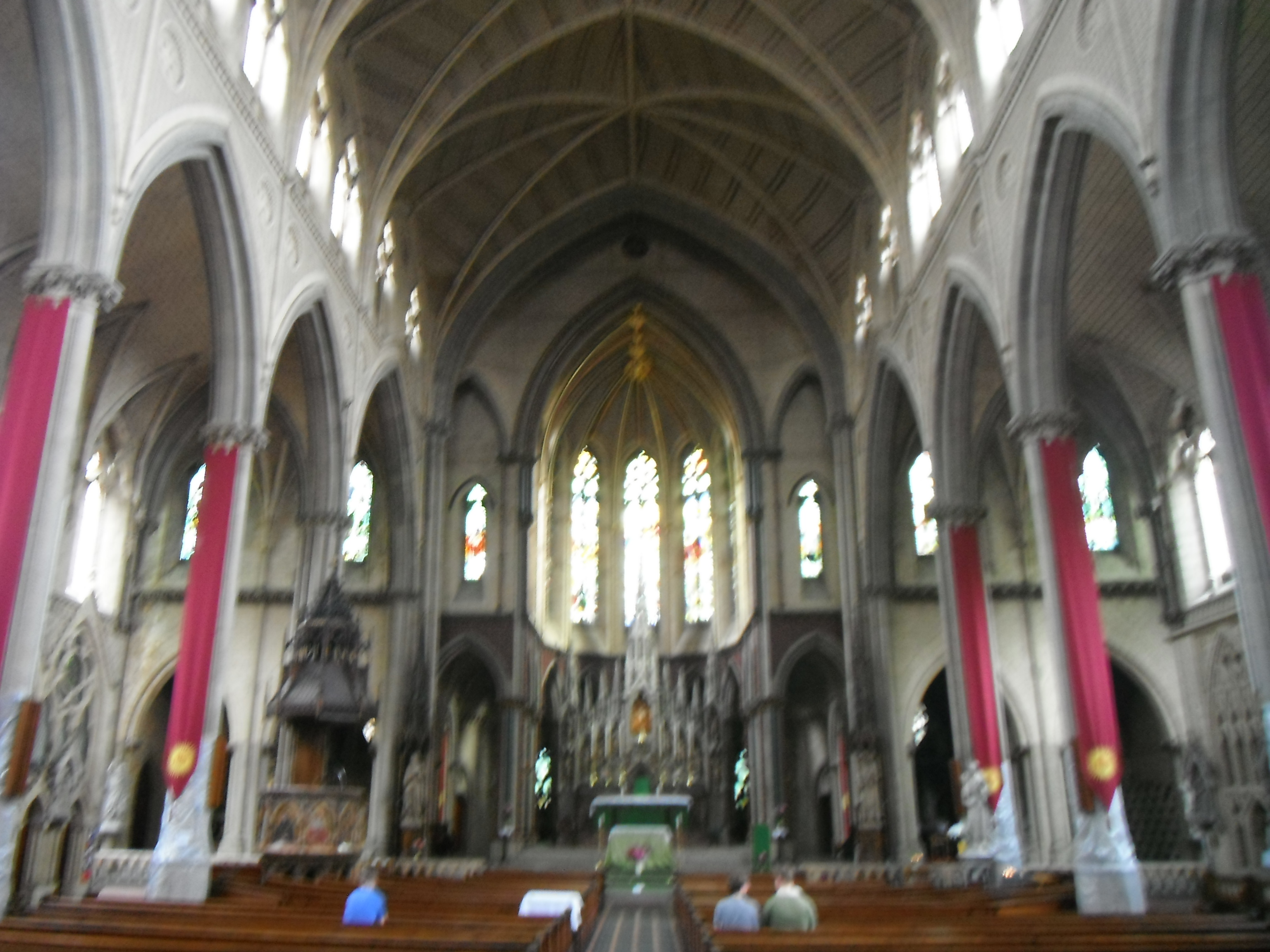 photo taken by me - Manchester's Church Of The Holy Name interior