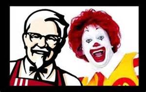 KFC and McDonald's