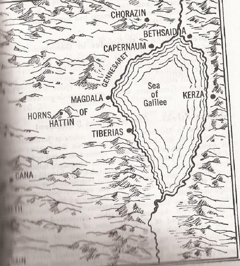 Scan I took of the map mentioned in Halley's Bible Handbook, pg. 473 Scan I took of the map mentioned in Halley's Bible Handbook, pg. 473