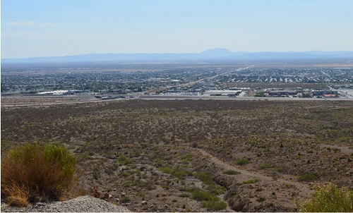 This is a shot I took in 2009 of North East El Paso. Just thought you'd like to see my home territory